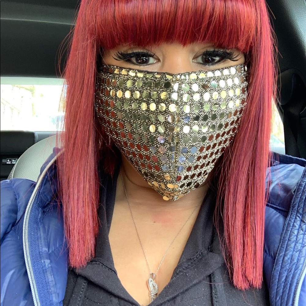 COPY - Beautiful Sequin Face Masks in Glamorous G…